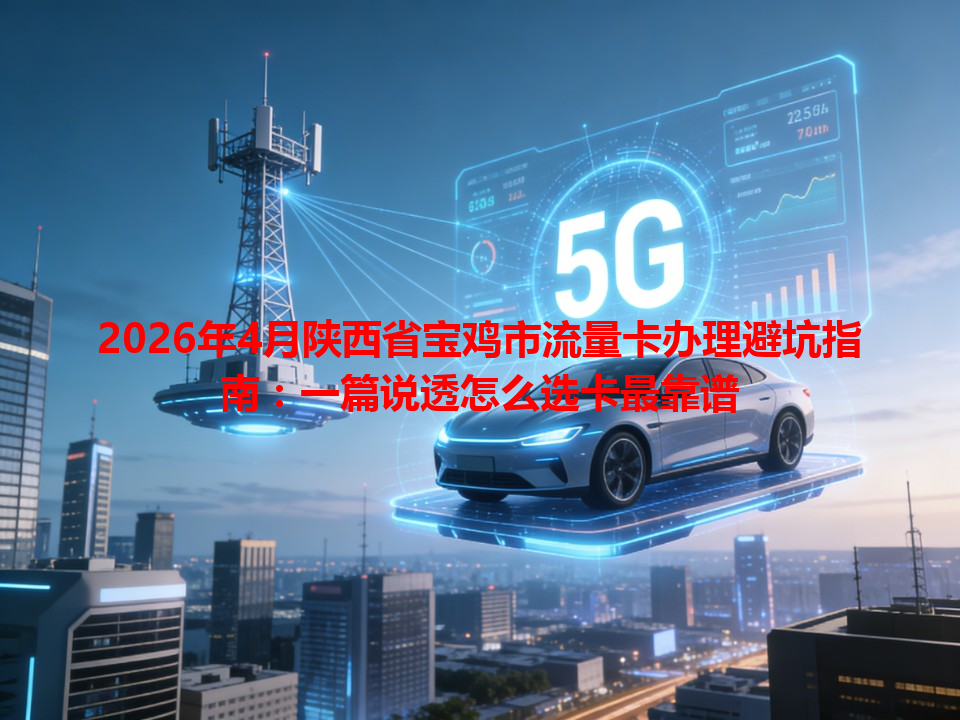 2026年4月陕西省宝鸡市流量卡办理避坑指南：一篇说透怎么选卡最靠谱