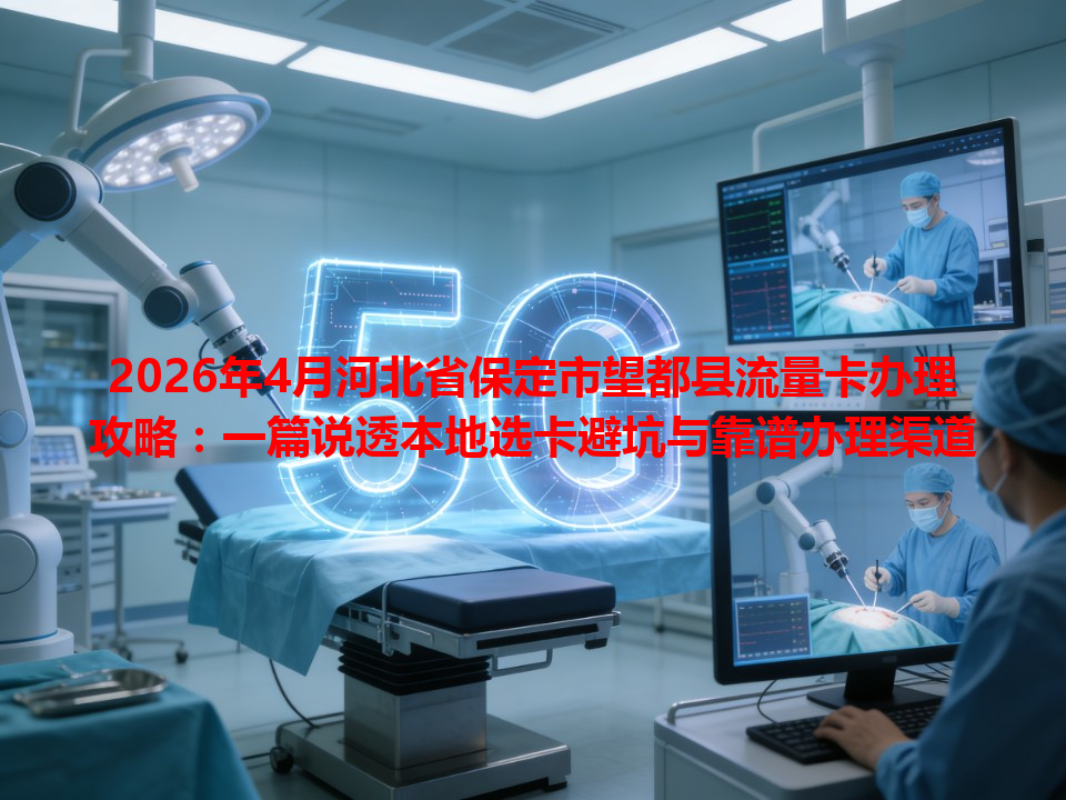 2026年4月河北省保定市望都县流量卡办理攻略：一篇说透本地选卡避坑与靠谱办理渠道