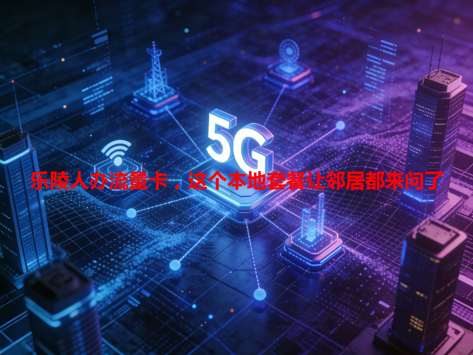 乐陵人办流量卡，这个本地套餐让邻居都来问了