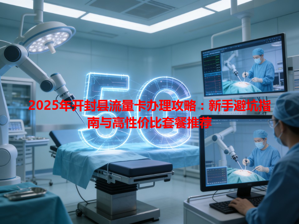 2025年开封县流量卡办理攻略：新手避坑指南与高性价比套餐推荐