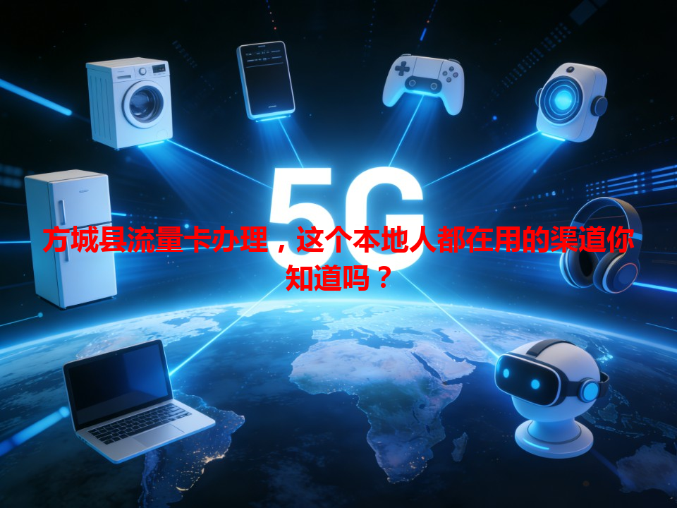 方城县流量卡办理，这个本地人都在用的渠道你知道吗？