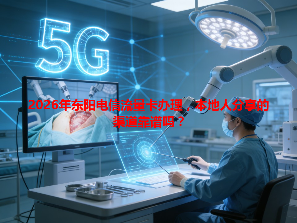 2026年东阳电信流量卡办理，本地人分享的渠道靠谱吗？