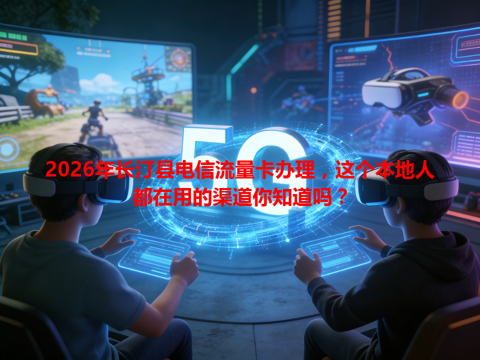 2026年长汀县电信流量卡办理，这个本地人都在用的渠道你知道吗？