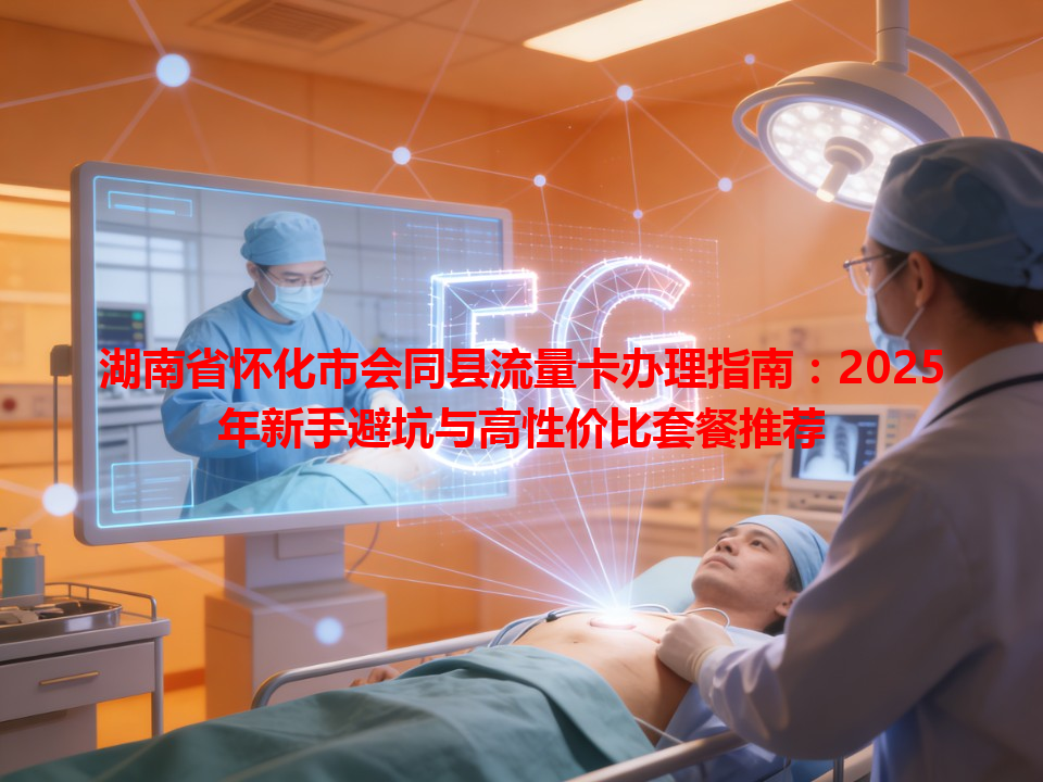 湖南省怀化市会同县流量卡办理指南：2025年新手避坑与高性价比套餐推荐