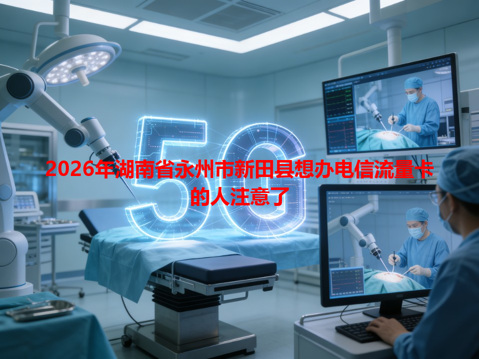 2026年湖南省永州市新田县想办电信流量卡的人注意了