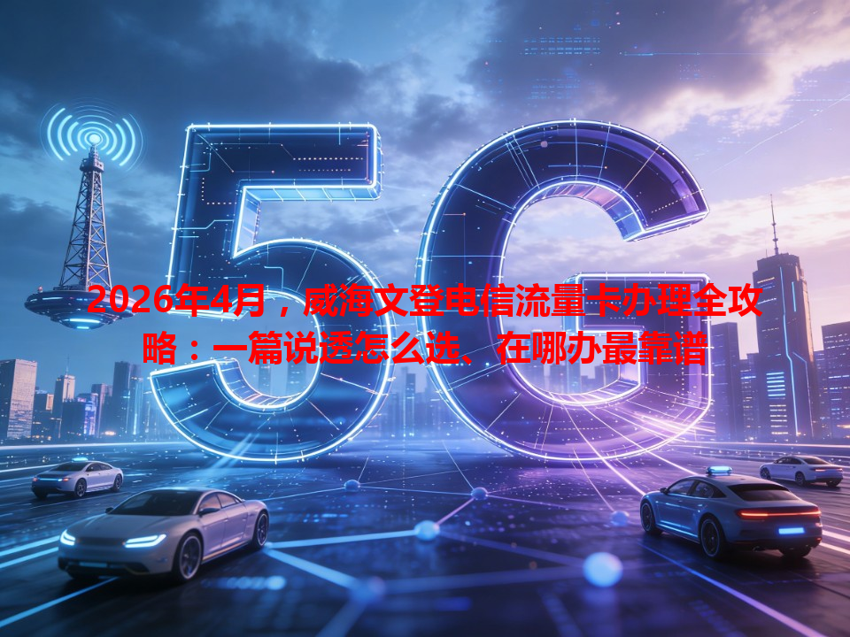 2026年4月，威海文登电信流量卡办理全攻略：一篇说透怎么选、在哪办最靠谱