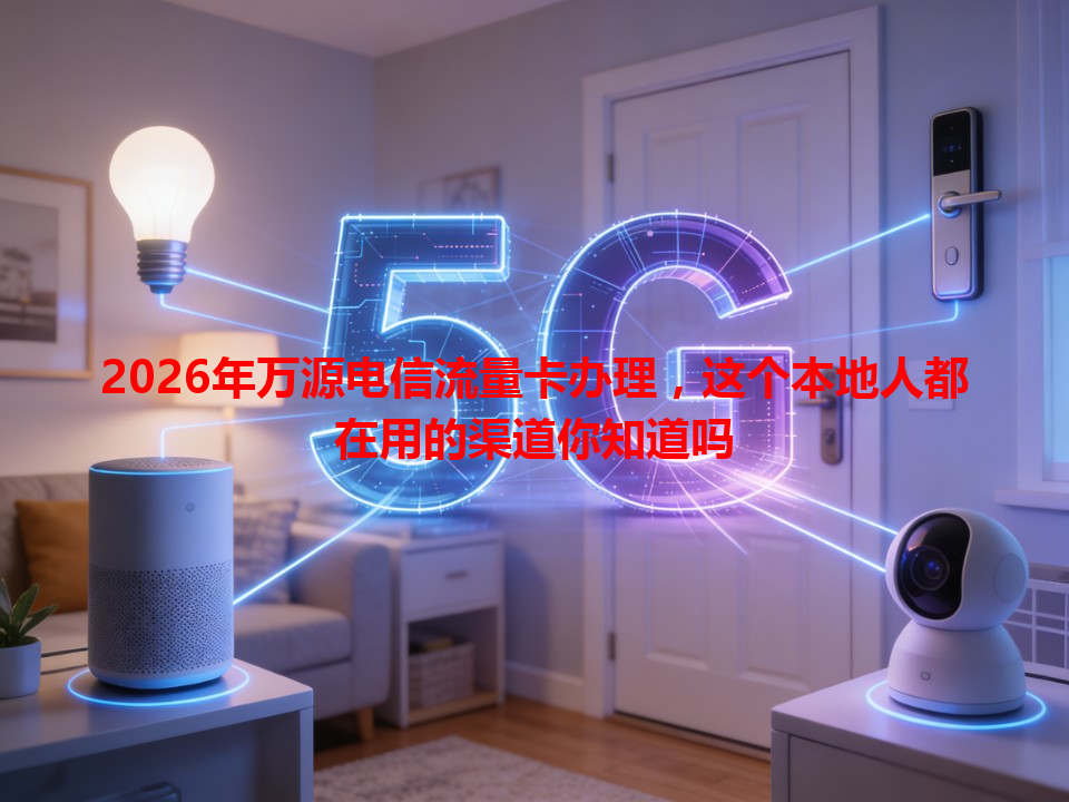 2026年万源电信流量卡办理，这个本地人都在用的渠道你知道吗