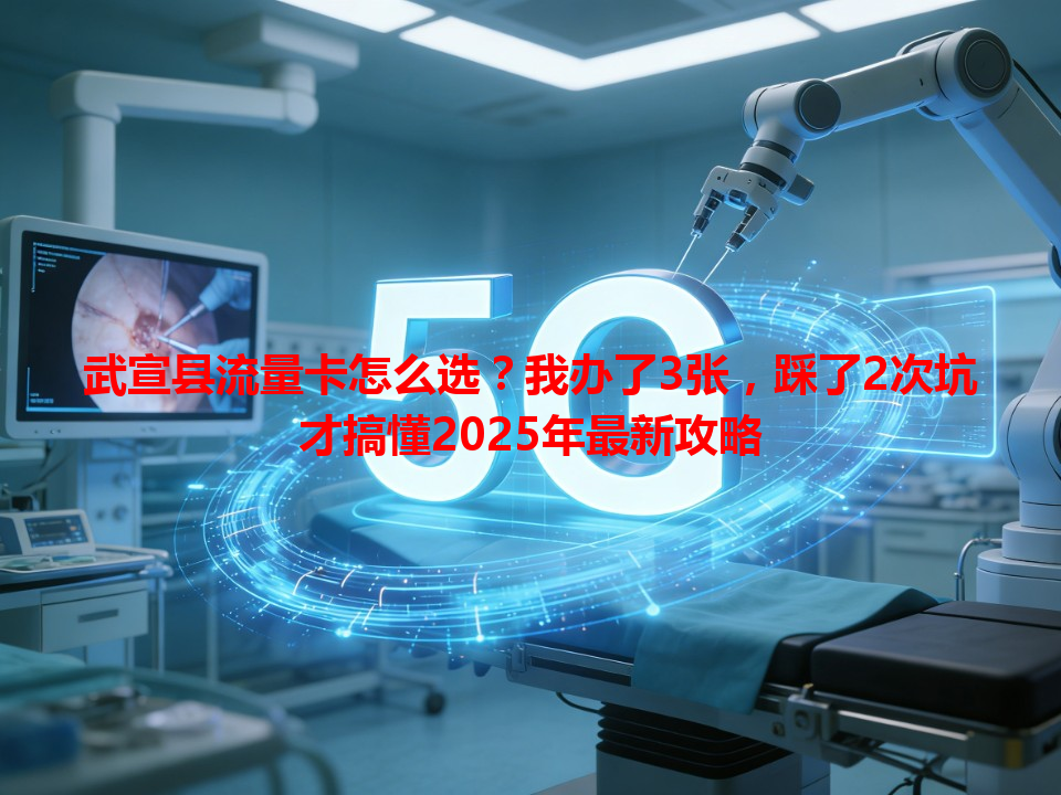武宣县流量卡怎么选？我办了3张，踩了2次坑才搞懂2025年最新攻略