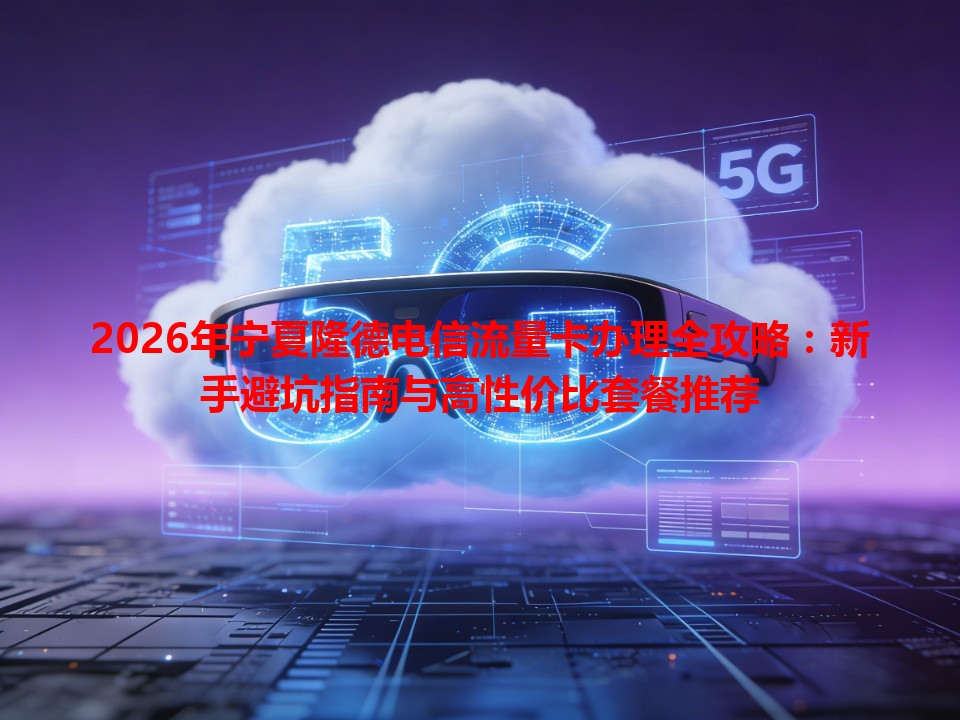 2026年宁夏隆德电信流量卡办理全攻略：新手避坑指南与高性价比套餐推荐