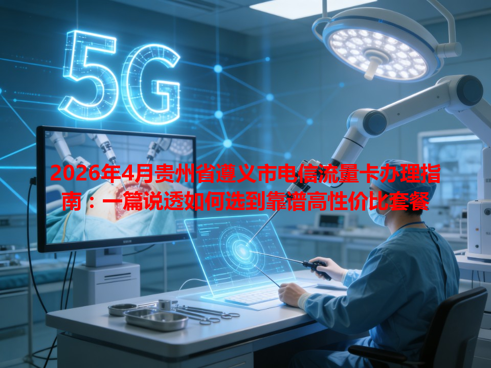 2026年4月贵州省遵义市电信流量卡办理指南：一篇说透如何选到靠谱高性价比套餐