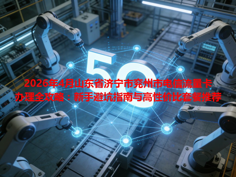 2026年4月山东省济宁市兖州市电信流量卡办理全攻略：新手避坑指南与高性价比套餐推荐