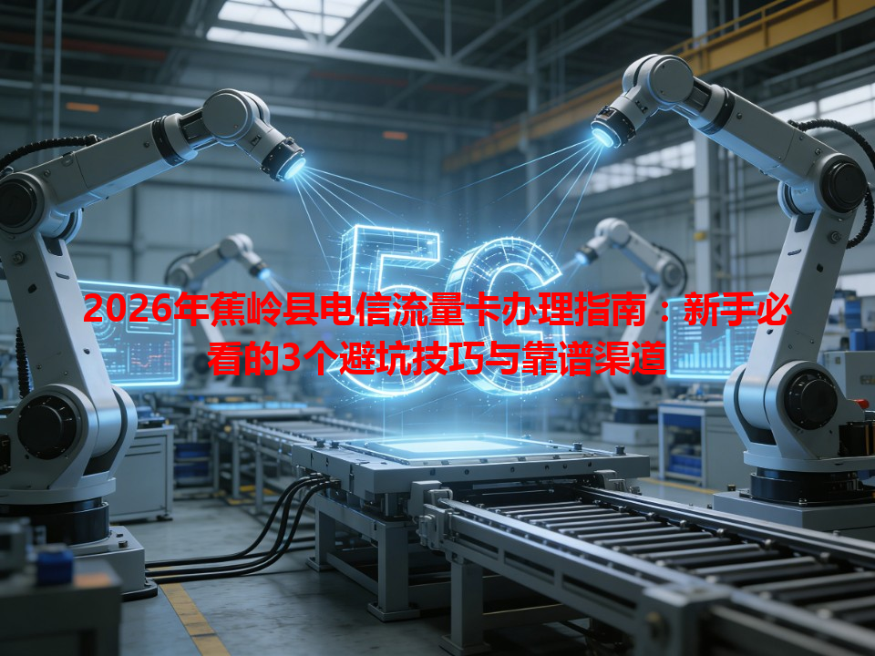 2026年蕉岭县电信流量卡办理指南：新手必看的3个避坑技巧与靠谱渠道