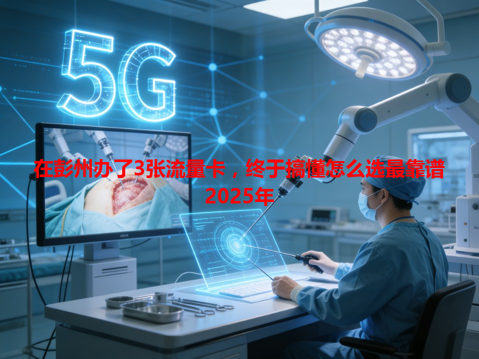 在彭州办了3张流量卡，终于搞懂怎么选最靠谱2025年