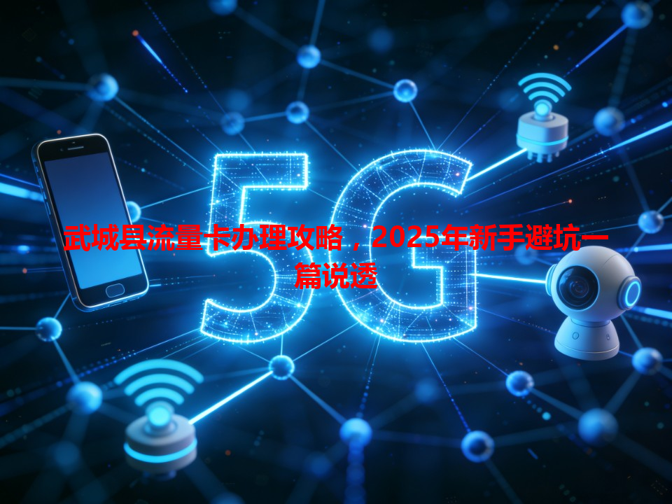 武城县流量卡办理攻略，2025年新手避坑一篇说透
