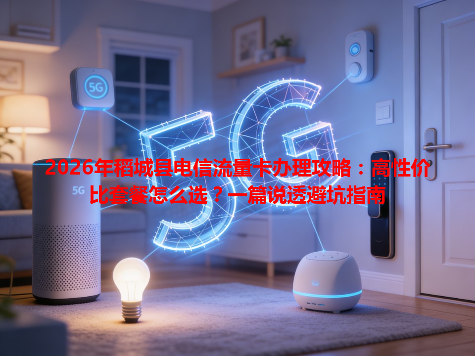 2026年稻城县电信流量卡办理攻略：高性价比套餐怎么选？一篇说透避坑指南