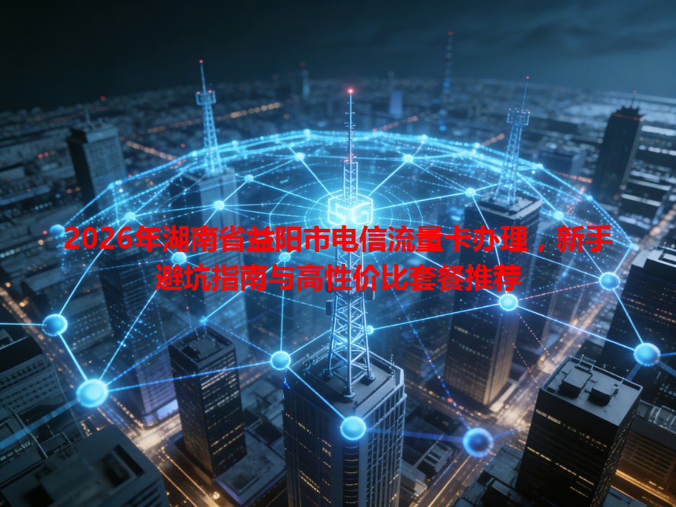 2026年湖南省益阳市电信流量卡办理，新手避坑指南与高性价比套餐推荐