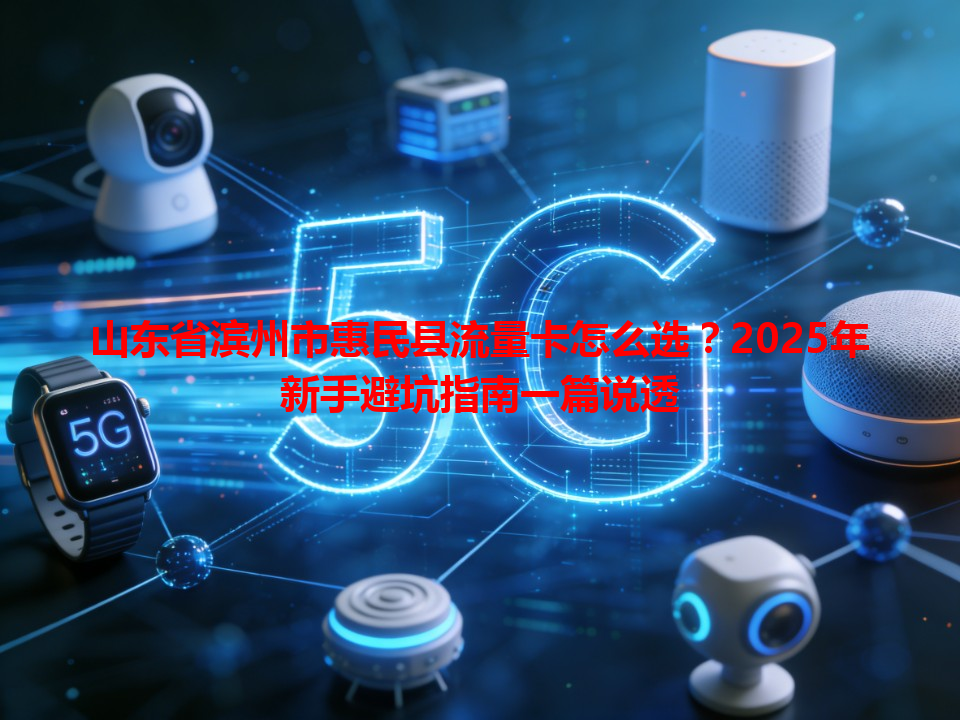 山东省滨州市惠民县流量卡怎么选？2025年新手避坑指南一篇说透