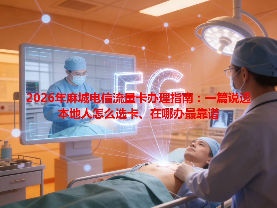 2026年麻城电信流量卡办理指南：一篇说透本地人怎么选卡、在哪办最靠谱