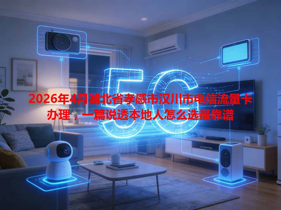2026年4月湖北省孝感市汉川市电信流量卡办理，一篇说透本地人怎么选最靠谱