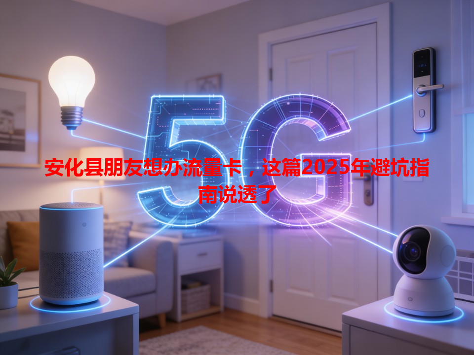 安化县朋友想办流量卡，这篇2025年避坑指南说透了