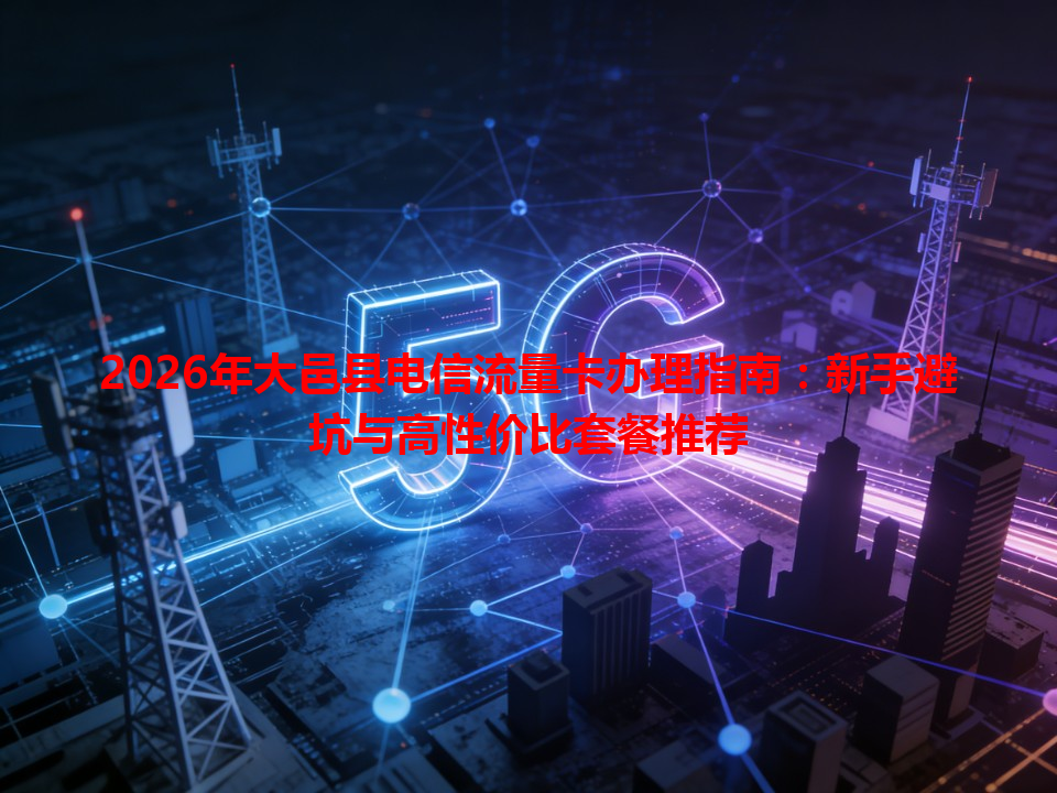 2026年大邑县电信流量卡办理指南：新手避坑与高性价比套餐推荐