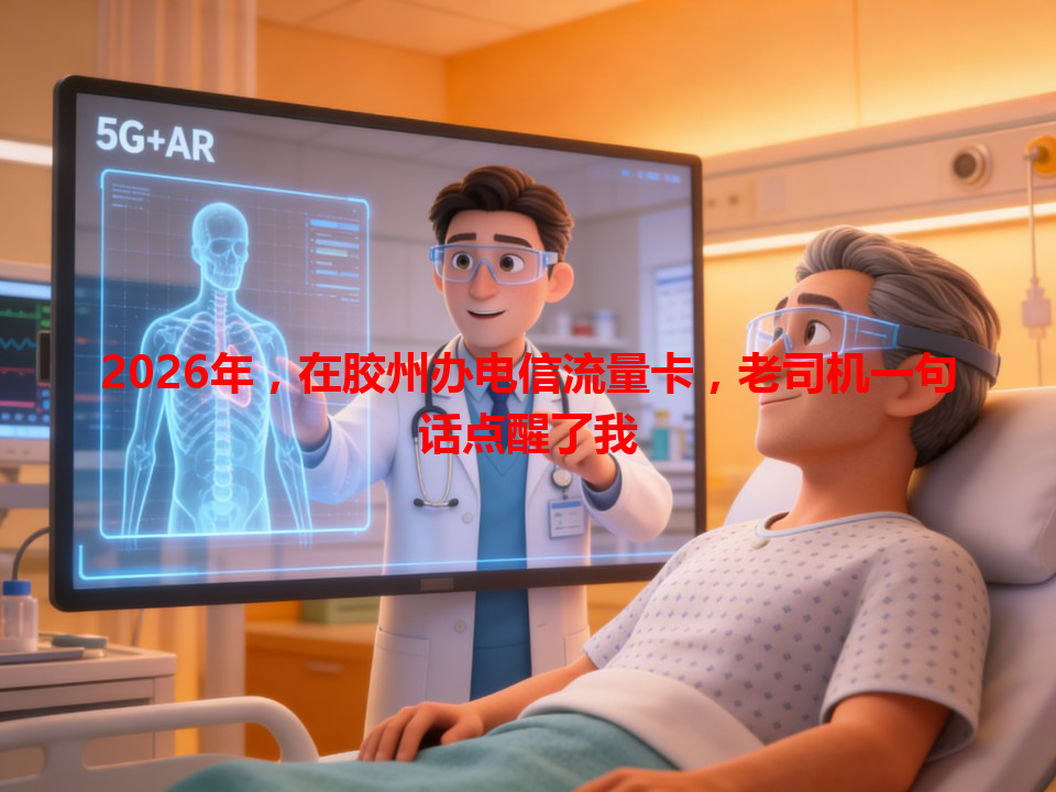 2026年，在胶州办电信流量卡，老司机一句话点醒了我