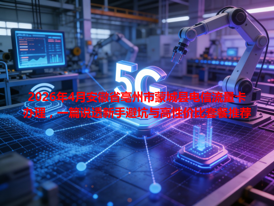 2026年4月安徽省亳州市蒙城县电信流量卡办理，一篇说透新手避坑与高性价比套餐推荐