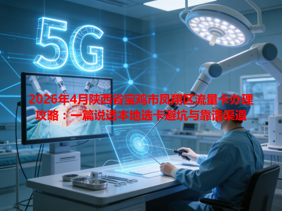 2026年4月陕西省宝鸡市凤翔区流量卡办理攻略：一篇说透本地选卡避坑与靠谱渠道