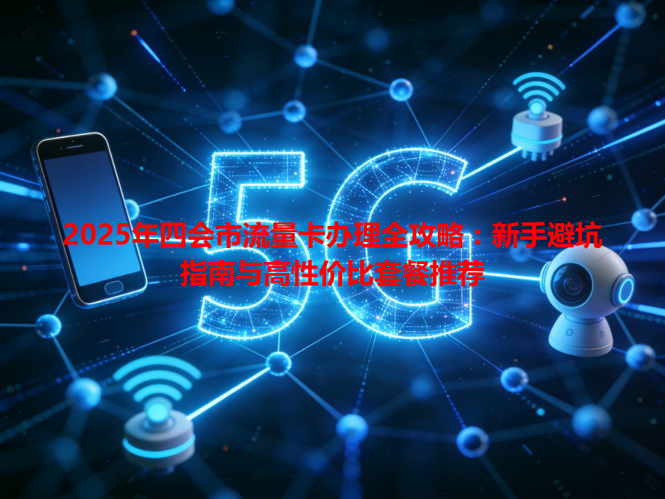 2025年四会市流量卡办理全攻略：新手避坑指南与高性价比套餐推荐