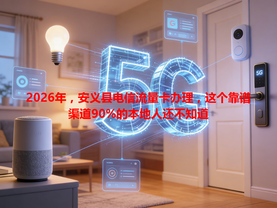 2026年,安义县电信流量卡办理,这个靠谱渠道90%的本地人还不知道