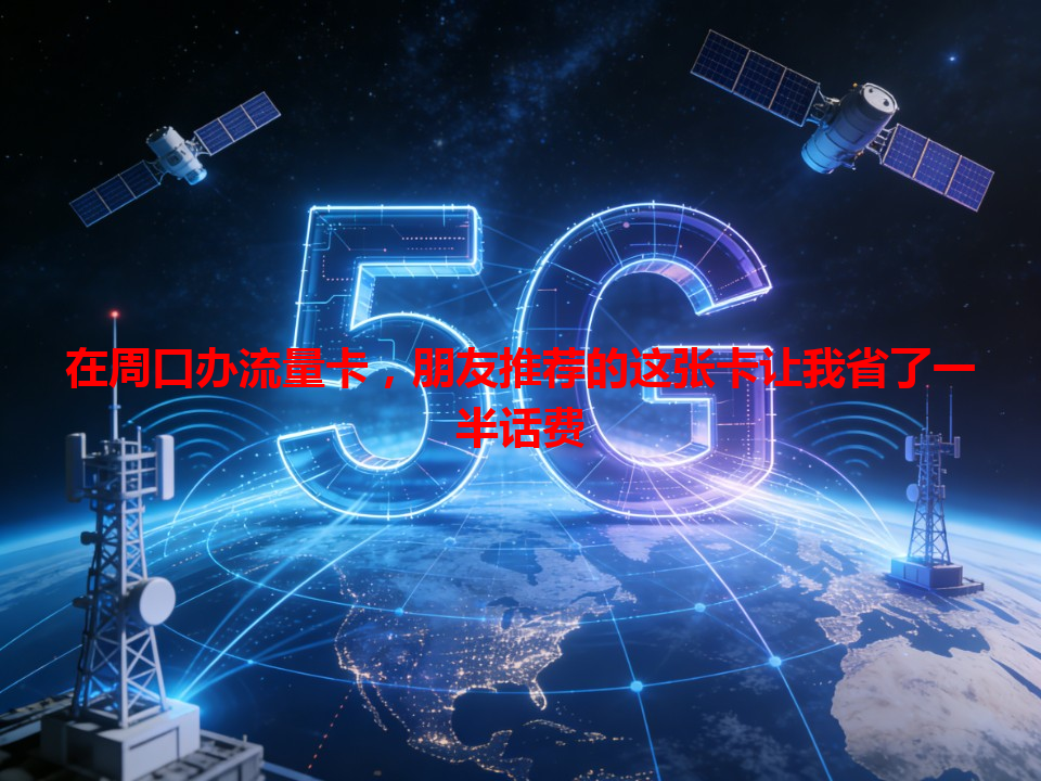 在周口办流量卡，朋友推荐的这张卡让我省了一半话费