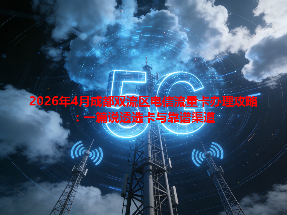 2026年4月成都双流区电信流量卡办理攻略：一篇说透选卡与靠谱渠道