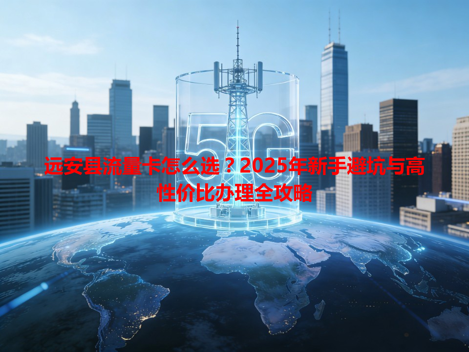 远安县流量卡怎么选？2025年新手避坑与高性价比办理全攻略
