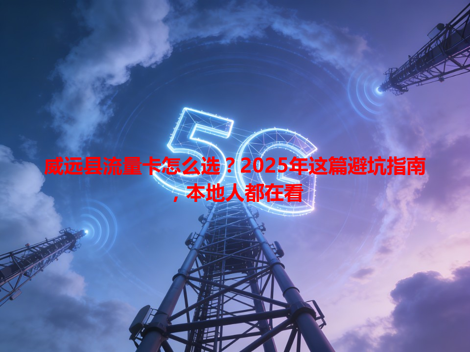 威远县流量卡怎么选？2025年这篇避坑指南，本地人都在看