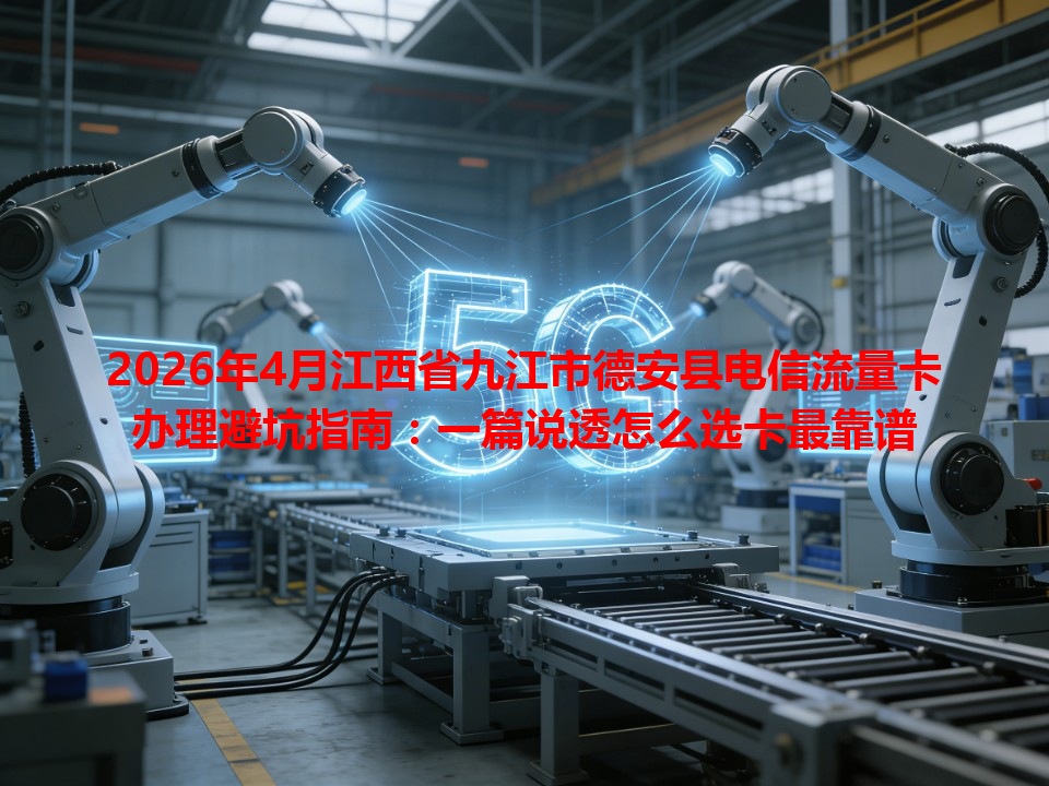 2026年4月江西省九江市德安县电信流量卡办理避坑指南：一篇说透怎么选卡最靠谱