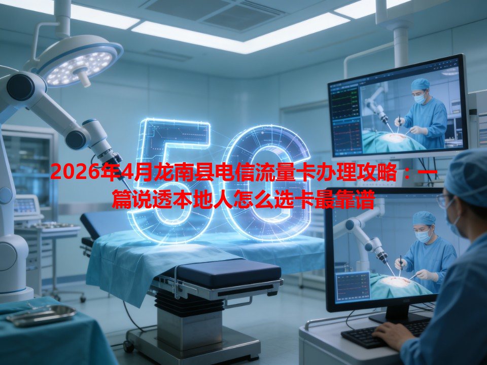 2026年4月龙南县电信流量卡办理攻略：一篇说透本地人怎么选卡最靠谱