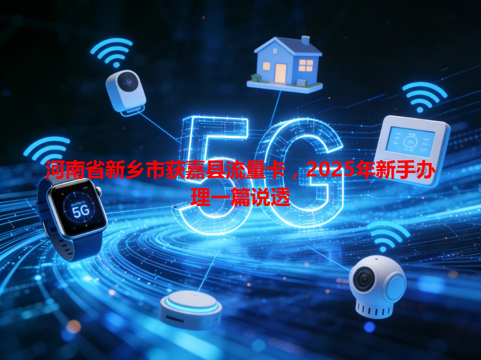 河南省新乡市获嘉县流量卡，2025年新手办理一篇说透