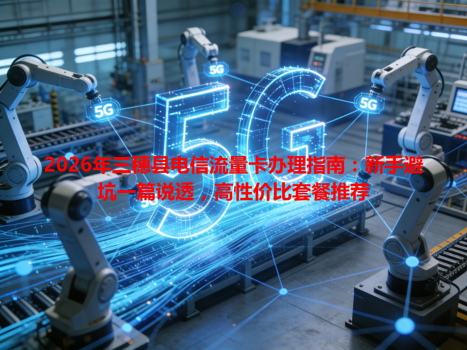 2026年三穗县电信流量卡办理指南:新手避坑一篇说透,高性价比套餐推荐