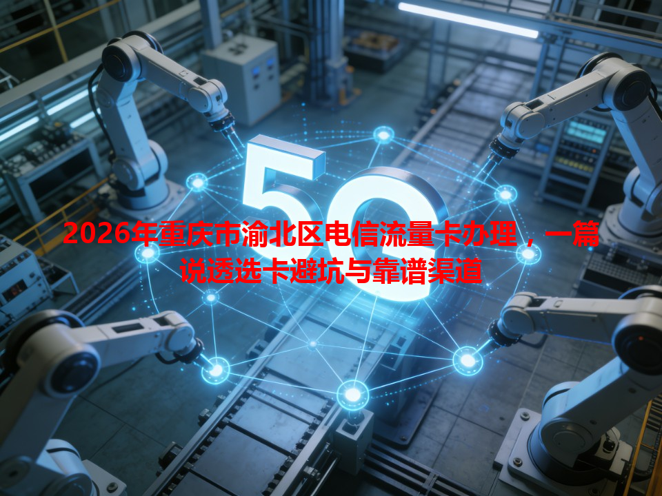 2026年重庆市渝北区电信流量卡办理，一篇说透选卡避坑与靠谱渠道
