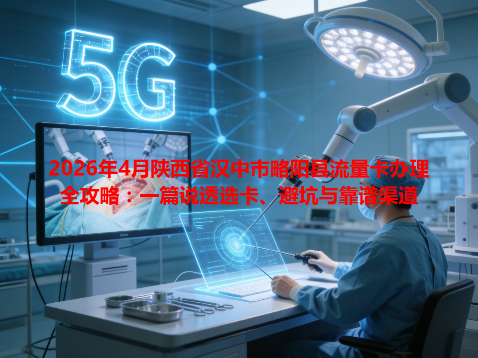 2026年4月陕西省汉中市略阳县流量卡办理全攻略：一篇说透选卡、避坑与靠谱渠道