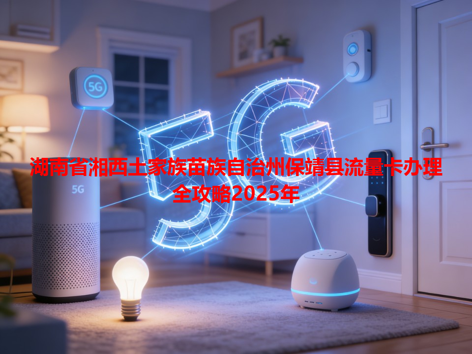湖南省湘西土家族苗族自治州保靖县流量卡办理全攻略2025年