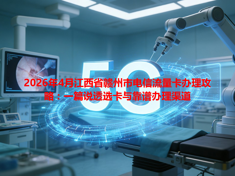 2026年4月江西省赣州市电信流量卡办理攻略：一篇说透选卡与靠谱办理渠道