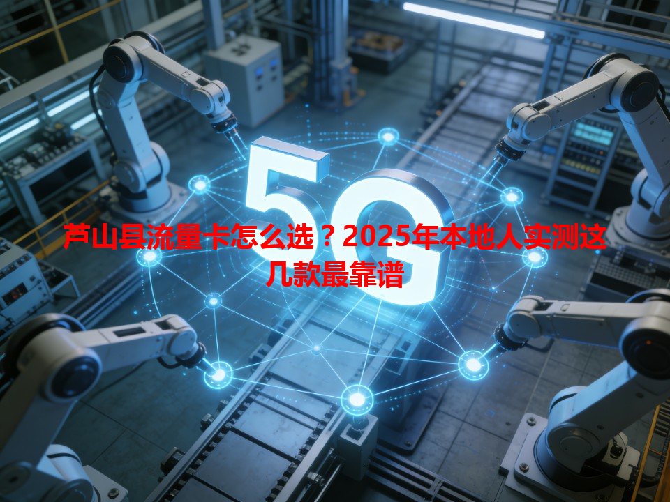 芦山县流量卡怎么选？2025年本地人实测这几款最靠谱