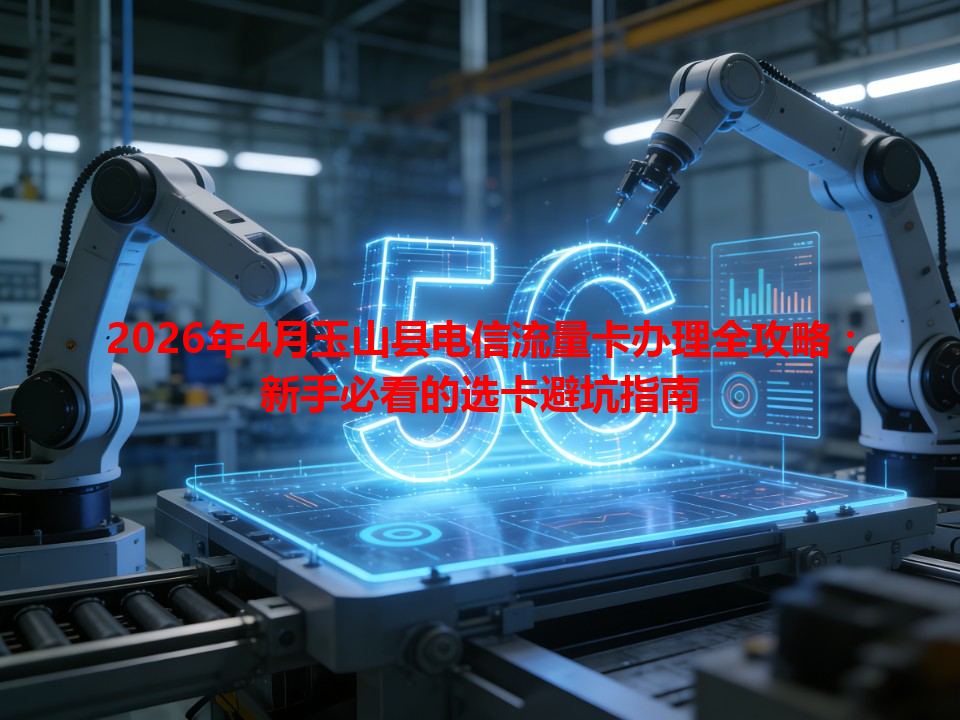 2026年4月玉山县电信流量卡办理全攻略：新手必看的选卡避坑指南
