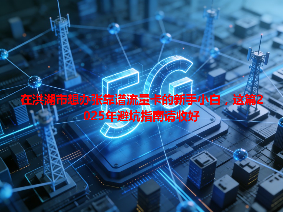 在洪湖市想办张靠谱流量卡的新手小白，这篇2025年避坑指南请收好
