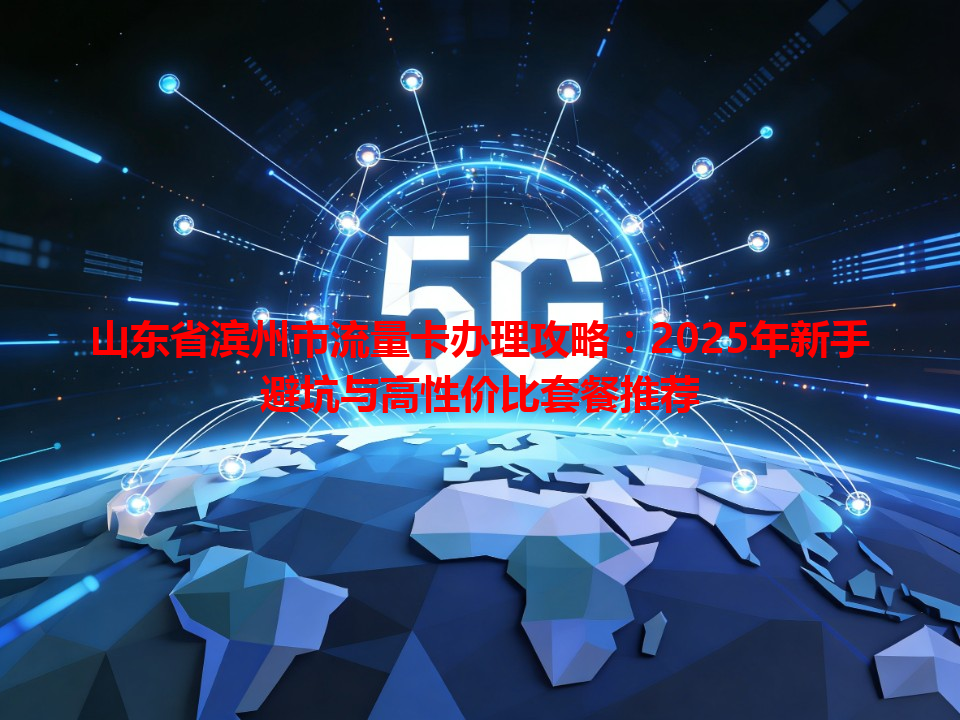 山东省滨州市流量卡办理攻略：2025年新手避坑与高性价比套餐推荐