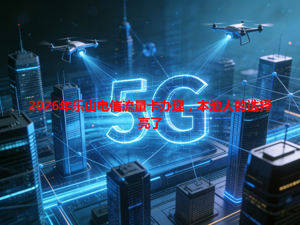 2026年乐山电信流量卡办理，本地人的选择亮了