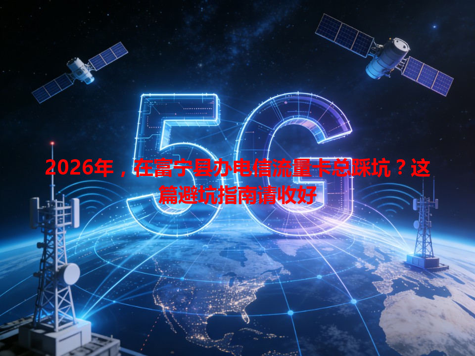 2026年，在富宁县办电信流量卡总踩坑？这篇避坑指南请收好