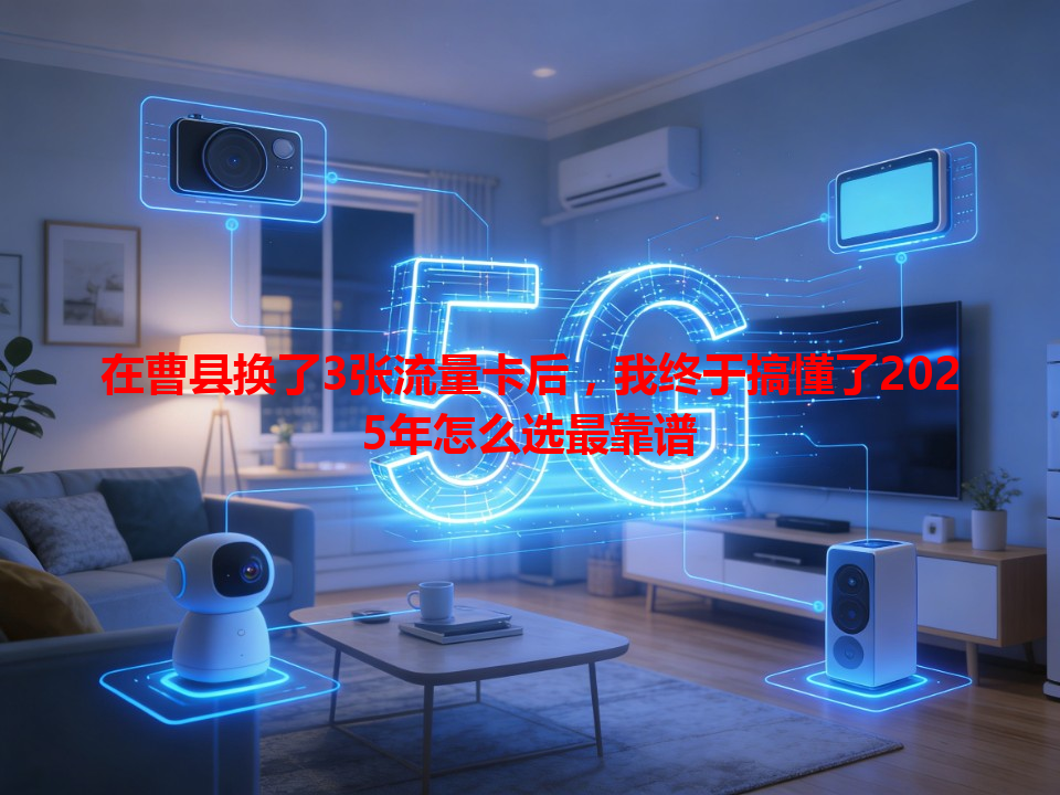 在曹县换了3张流量卡后，我终于搞懂了2025年怎么选最靠谱
