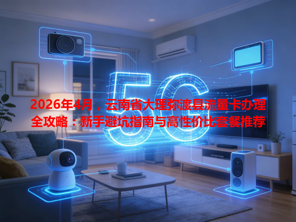 2026年4月，云南省大理弥渡县流量卡办理全攻略：新手避坑指南与高性价比套餐推荐